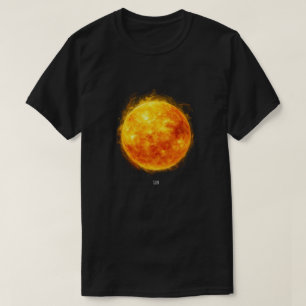 T-shirt Une peinture du soleil dans un espace