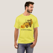 T-shirt Une pelle rétro de votre maman ! (Devant entier)