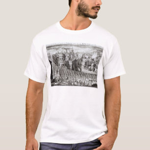 T-shirt Une perspective de la ville et du port