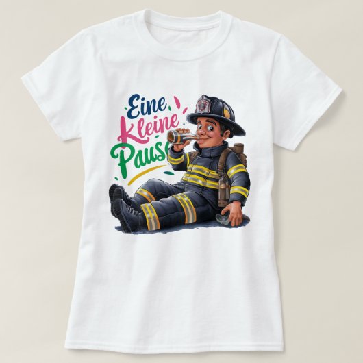 T-shirt "Une petite pause" (Design devant)