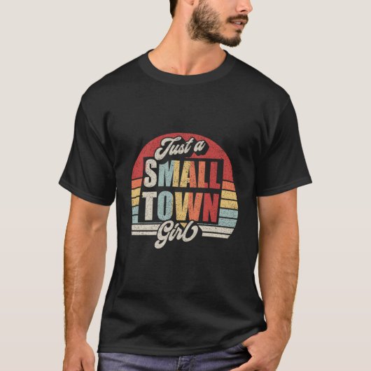 T-shirt Une Petite Ville (Devant)