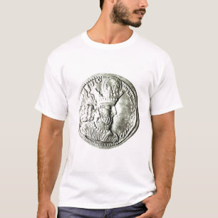 T-shirt Une pièce de monnaie dépeignant le profil de