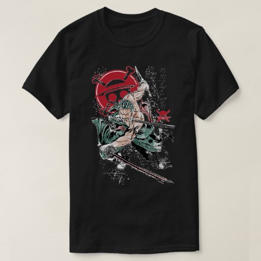 T-shirt Une pièce Roronoa Zoro Classic (Design devant)