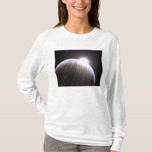 T-shirt Une planète extrasolar avec son étoile de parent