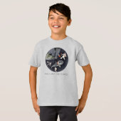 T-shirt Une planète une chance - Jour de la Terre (Texture (Devant entier)