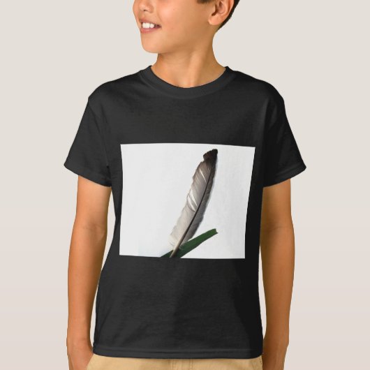 T-shirt Une plume (Devant)
