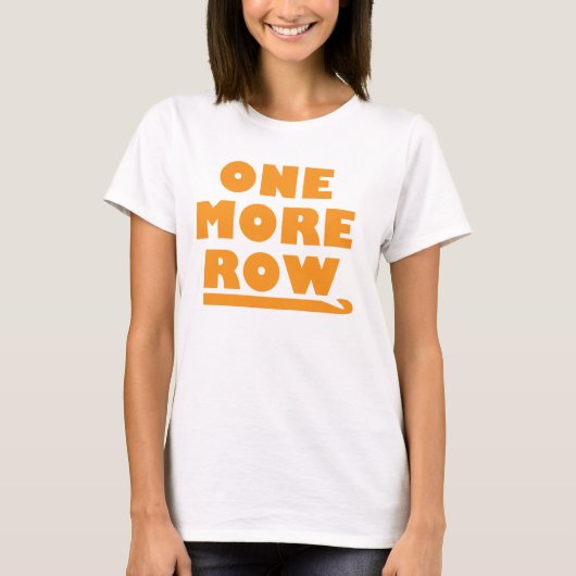 T-shirt Une plus de rangée (Devant)