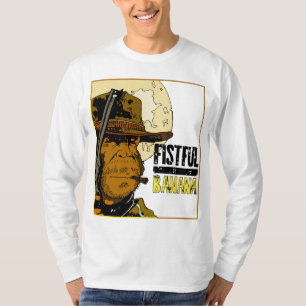 T-shirt Une poignée de bananes - Monkey Clint (le colori)