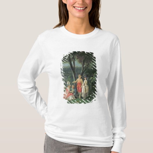 T-shirt Une promenade en parc (Devant)