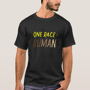 T-shirt Une race Human Anti Racisme Diversité Day Anti Ra