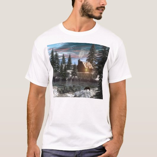T-shirt Une retraite paisible (Devant)