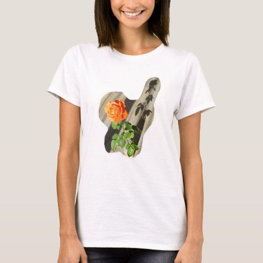 T-shirt Une rose pour un Rose (Devant)