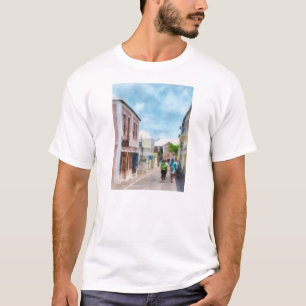 T-shirt Une rue à St. George's Bermudes