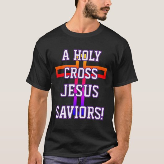 T-SHIRT UNE SAINTE CROIX (Devant)