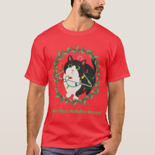 T-shirt Une saison de vacances Purr-fect !