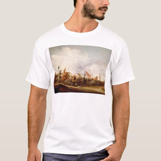 T-shirt Une scène de bataille, 1653 (Devant)