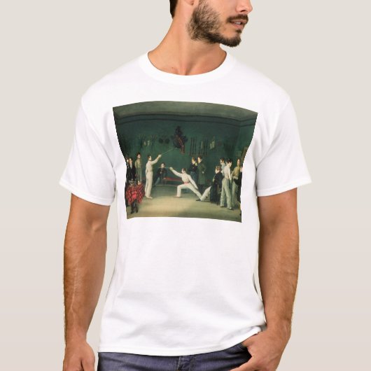 T-shirt Une scène de clôture, 1827 (Devant)