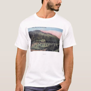 T-shirt Une scène de résidence de pays