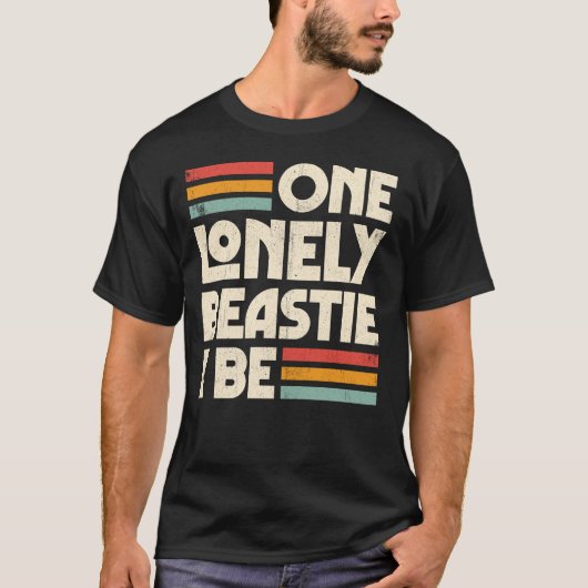 T-shirt Une seule Beastie solitaire (Devant)
