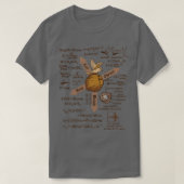 T-shirt Une simple question des ratios de poids 2 (Design devant)