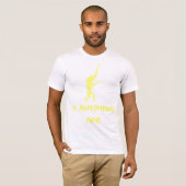 T-shirt une singe rimante (Devant entier)