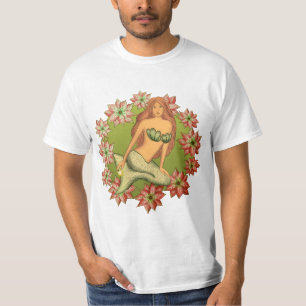 T-shirt Une sirène de Poinsettia