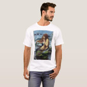 T-shirt Une sirène (étude) (Devant entier)