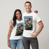 T-shirt Une sirène (étude) (Unisexe)