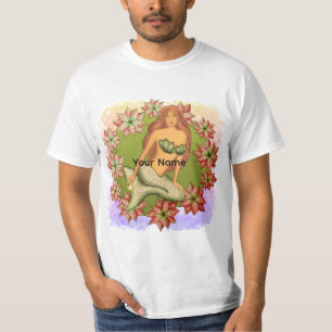 T-shirt Une Sirène Poinsettia