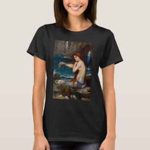 T-shirt Une sirène, vers 1900 par John Waterhouse