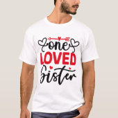 T-shirt Une sœur aimée (Devant)