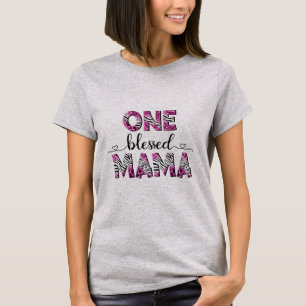 T-shirt Une sublimation de maman bienheureuse