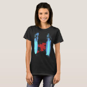 T-shirt Une superbe face Abstraite 2 (Devant entier)