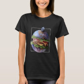 T-shirt Une Terre de Cheesburger (Devant)