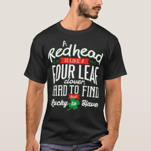 T-shirt Une Tête De Râpe Est Comme Un St patrick De Clover (Devant)