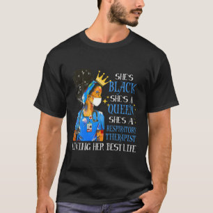 T-shirt Une Thérapeute Respiratoire Vivant Sa Vie Infirmiè