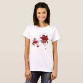 T-shirt Une tornade rouge d'Anime (Devant entier)