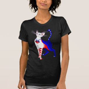 T-shirt Une toute la chemise américaine de chat