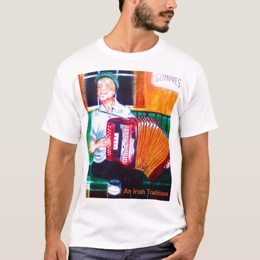 T-shirt Une tradition irlandaise (Devant)