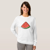T-shirt Une tranche de pastèque (Devant entier)