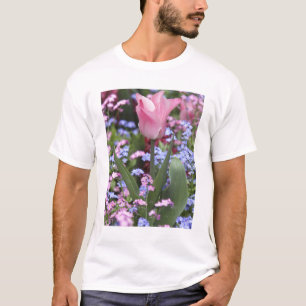 T-shirt Une tulipe au Jardin du Luxembourg, Paris, France