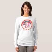T-shirt Une vache a mangé mon doux slogan (Devant entier)