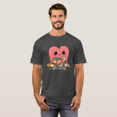 T-shirt Une véritable crise de snack (Devant entier)