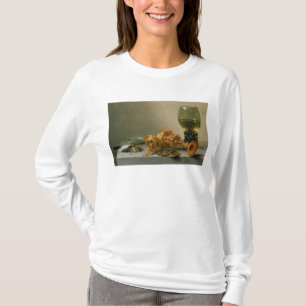 T-shirt Une vie immobile avec un Roemer et une tasse de