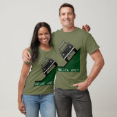 T-SHIRT UNE VIE. VIVE-LE. (Unisexe)