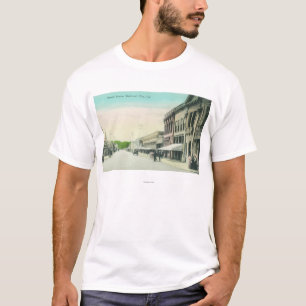 T-shirt Une ville de SceneRedwood de rue, CA