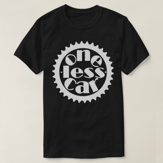 T-shirt Une voiture de moins (2) (Design devant)