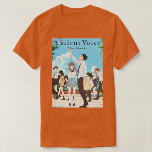 T-shirt Une voix silencieuse shouya ishida shouko nishimiy (Design devant)