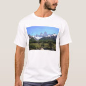 T-shirt Une vue de bâti Fitz Roy (Devant)
