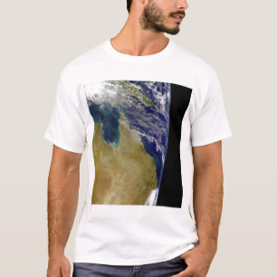 T-shirt Une vue partielle de la terre montrant l'Australie